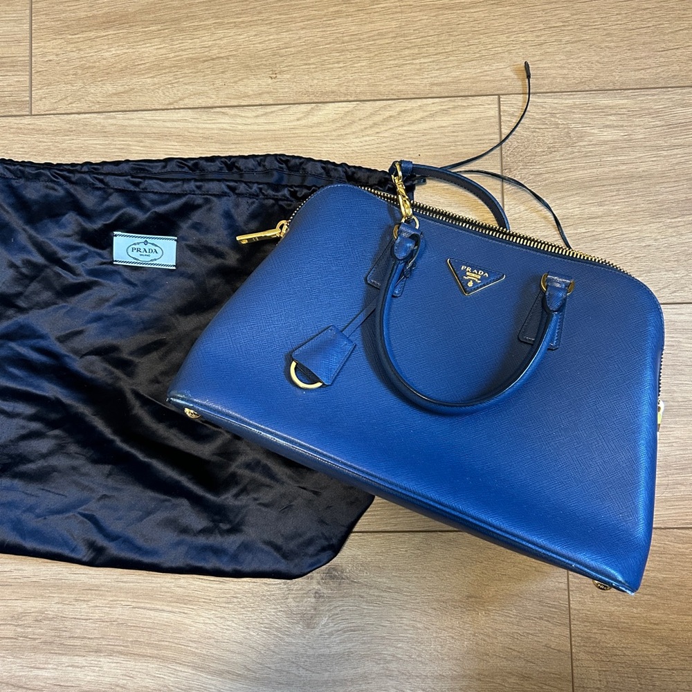 Prada Saffiano Lux Medium Promenade Tote/Crossbody NWOT